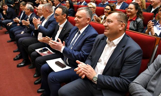 Dariusz Klimczak, Stefan Krajewski oraz Paweł Bejda w Suwałkach