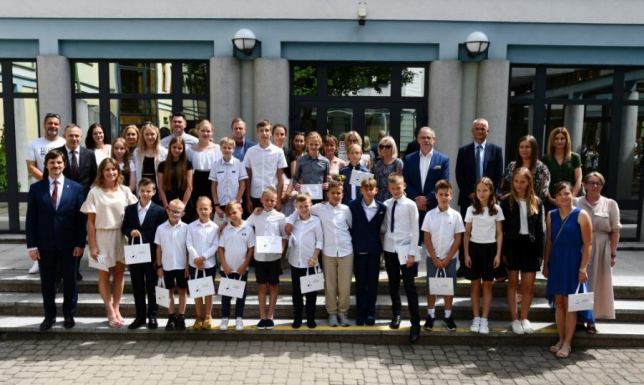 młodzi suwalscy sportowcy spotkali się z prezydentem miasta