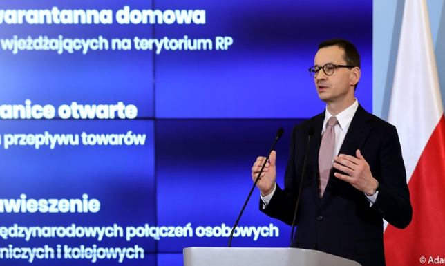 W Polsce wprowadzono stan zagrożenia epidemicznego