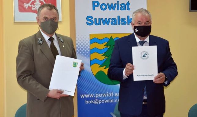 wspólne finansowanie budowy nowego mostu przez rzekę Czarna Hańcza