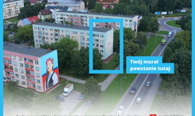 Mural upamiętni obchody 200-lecia istnienia Kanału Augustowskiego