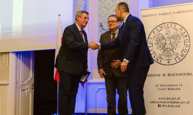 Nagroda „Świadek Historii” dla Augustowsko-Suwalskiego Towarzystwa Naukowego XIII edycji Nagrody Honorowej Instytutu Pamięci Narodowej „Świadek Historii”