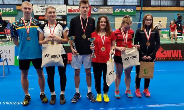 Sześć medali badmintonistów w Zielonce