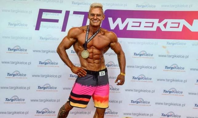 Daniel Myszkowski z Suwałk zwycięzcą zawodów kulturystycznych