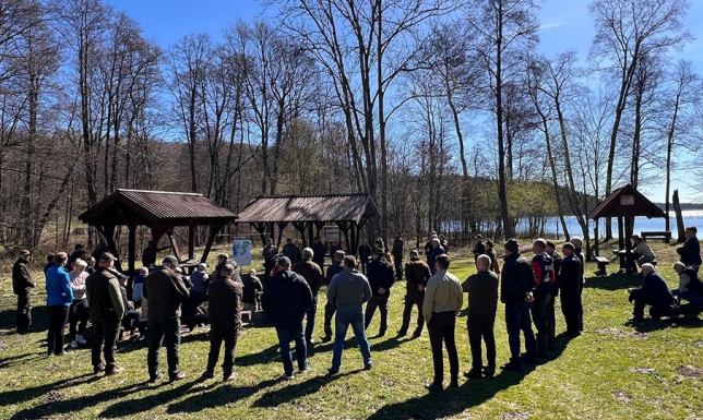  terenowe spotkanie Zespołu Lokalnej Współpracy w Nadleśnictwie Suwałki