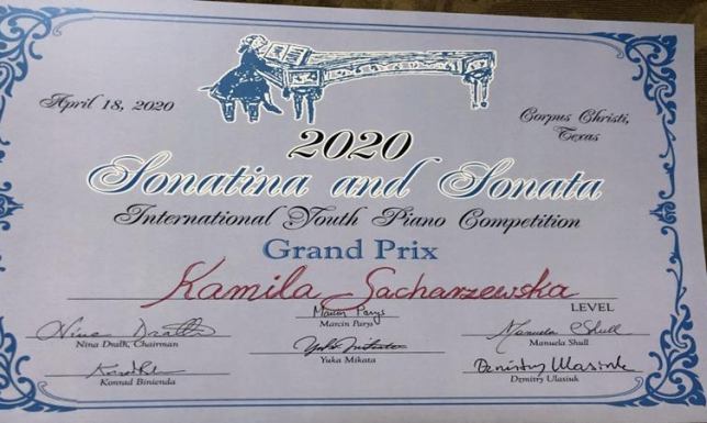 Wielki sukces pianistki z Suwałk