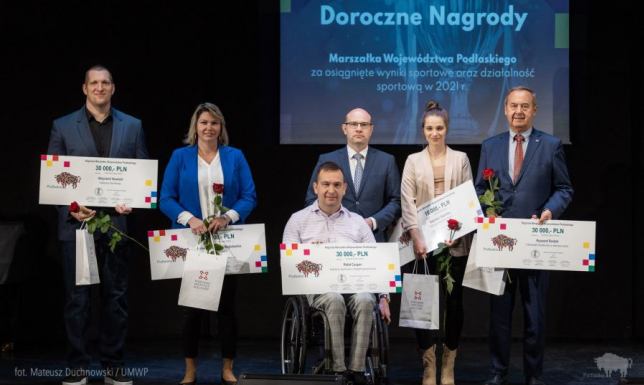 Uroczysta Gala wręczenia nagród sportowych Marszałka Województwa Podlaskiego