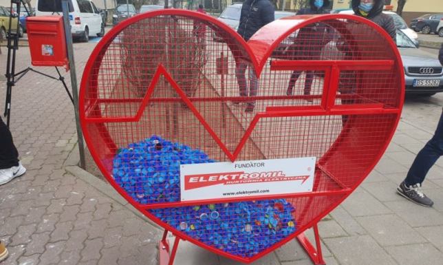 Urządzenie do zbiórki plastikowych nakrętek w Suwałkach