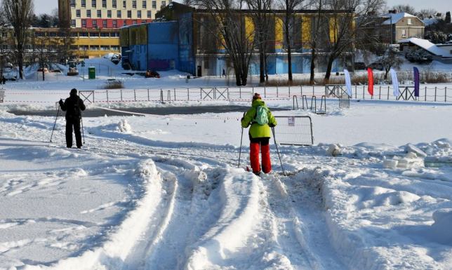 W Suwałkach słupki termometrów wskazały -27,7°C