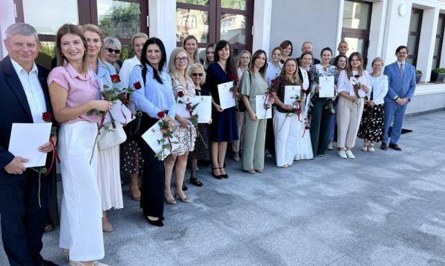  uroczyste wręczenie aktów nadania stopnia awansu zawodowego