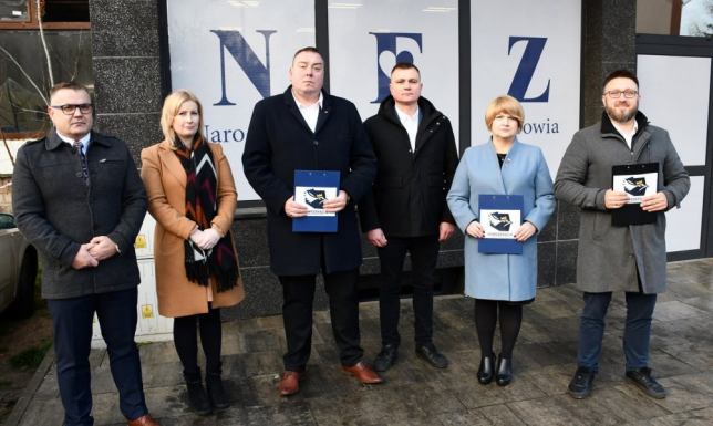 konferencja prasowa działaczy Konfederacji (Nowa Nadzieja i Ruch Narodowy)