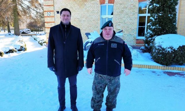  poseł Koalicji Obywatelskiej spotkał się z płk Krzysztofem Świderskim