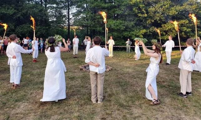 W sobotni (19.06) wieczór w Sobolewie odbyła się "Noc Kupały"