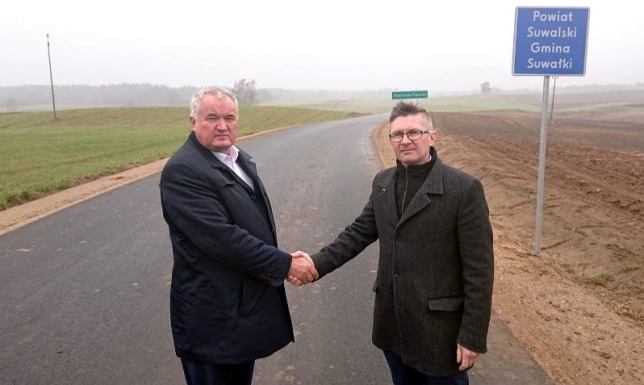 Odbiór techniczny drogi Krasnopol - Gremzdel - Jegliniec – Wiatrołuża