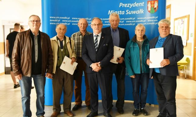 Podpisanie umów na dofinansowanie w Urzędzie Miejskim w Suwałkach