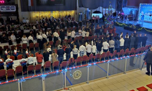 tuż przed świętami w Suwałkach odbywają się liczne Wigilie