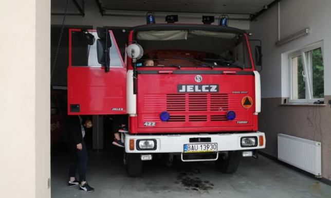 Można kupić wóz strażacki OSP w Bryzglu sprzedaje Jelcza