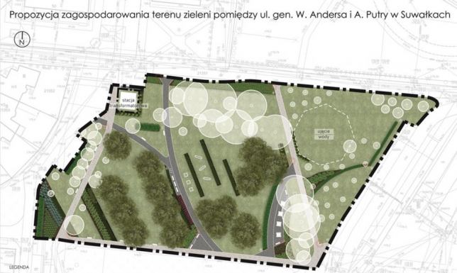 Zakończyły się konsultacje społeczne ws. wyglądu parku przy ul. Putry w Suwałkach
