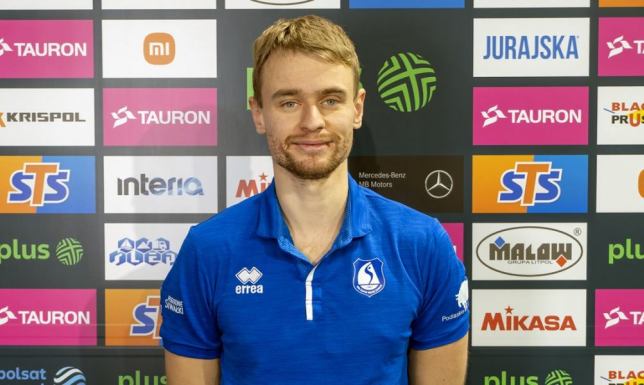 Paweł Filipowicz, libero Ślepska Malow Suwałki, przedłużył swój kontrakt