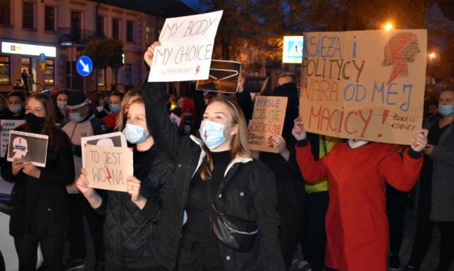 Ogólnopolski protest kobiet