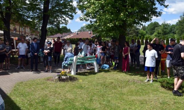 Piknik na terenie Placówki Opiekuńczo - Wychowawczej w Suwałkach