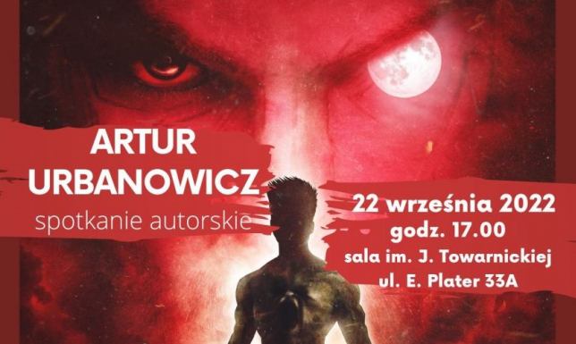 Artur Urbanowicz opowie o swojej piątej powieści „Deman”