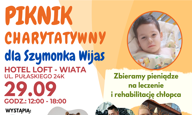 5-letni Szymon Wijas z Krasnopola potrzebuje pomocy