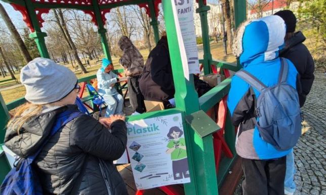 Gra miejska w Parku Konstytucji 3 Maja