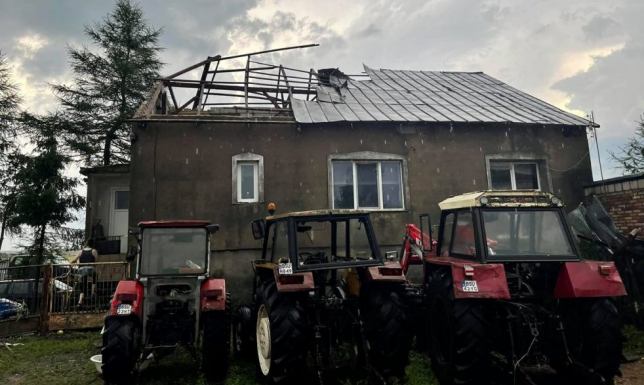 Strażackie interwencje po burzy w gminie Filipów