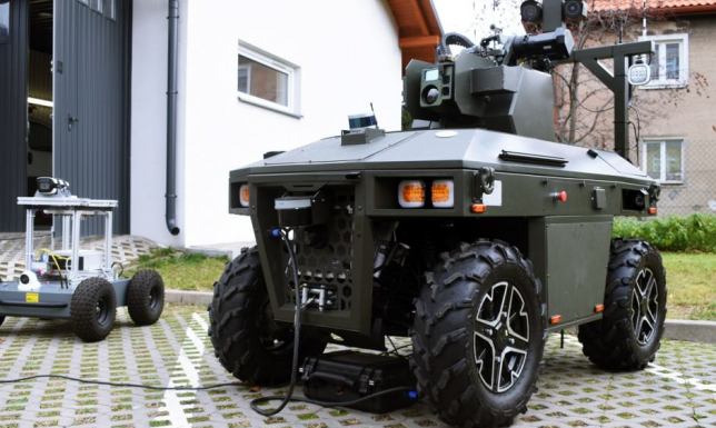 PERUN - bezzałogowy, bojowy pojazd terenowy
