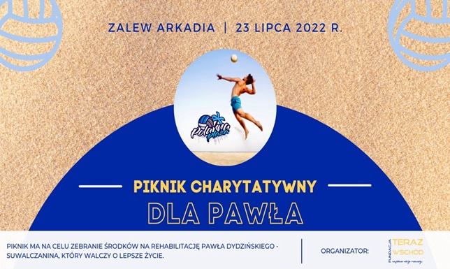 Piknik Charytatywny dla Pawła  II Turniej Piłki Siatkowej Plażowej Mężczyzn "Polarna Plaża"