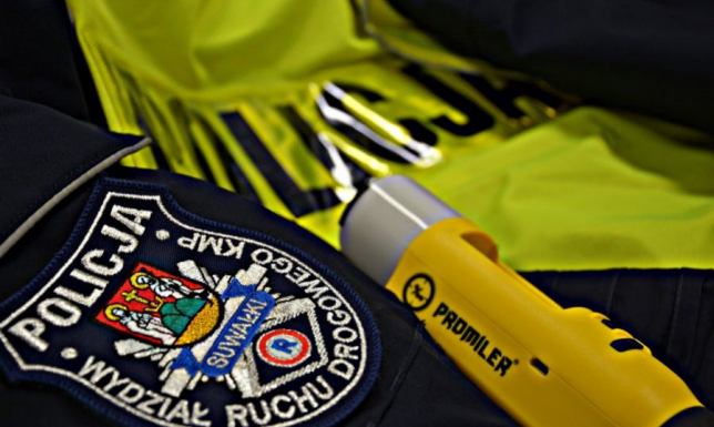 3.2 promile kierowcy z powiatu sejneńskiego