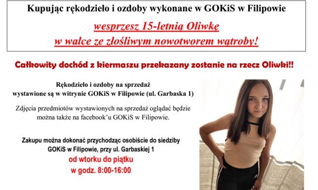 GOKiS Filipów pomoc dla Oliwki