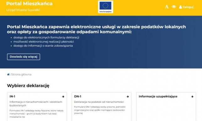 Portal Mieszkańca umożliwia sprawdzenie bieżących zobowiązań wobec Miasta