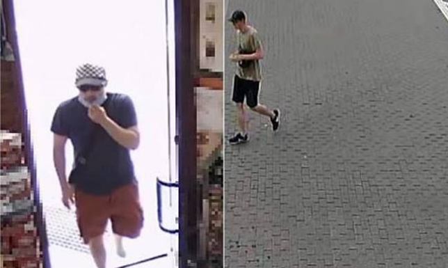 Szukają mężczyzn w związku z kradzieżą