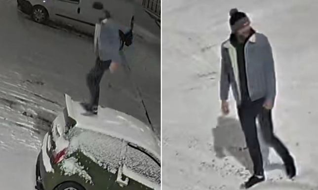Uszkodził samochód - szuka go policja poszukują mężczyzny podejrzewanego o uszkodzenie samochodu osobowego
