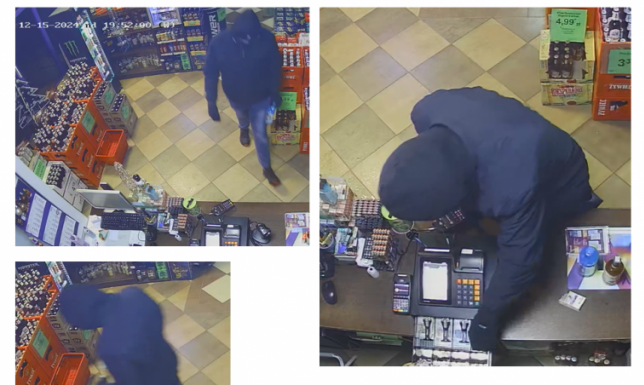 Mężczyzna wszedł do trzech sklepów i grożąc nożem zażądał wydania pieniędzy