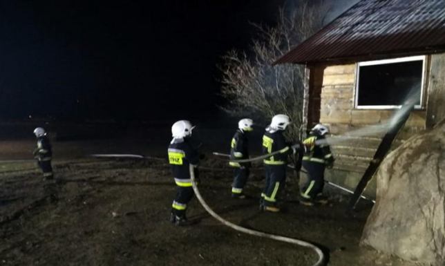 Pożar w Ignatowiźnie Pożar w Ignatowiźnie