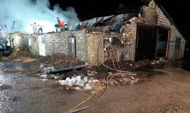 Koniecbór Raczki pożar stodoły