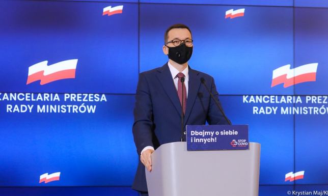 Mateusz Morawiecki konferencja koronawirus