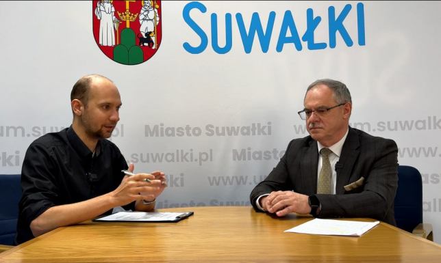 Videopodcast z Ratusza. Rozmowa z Czesławem Renkiewiczem, Prezydentem Suwałk