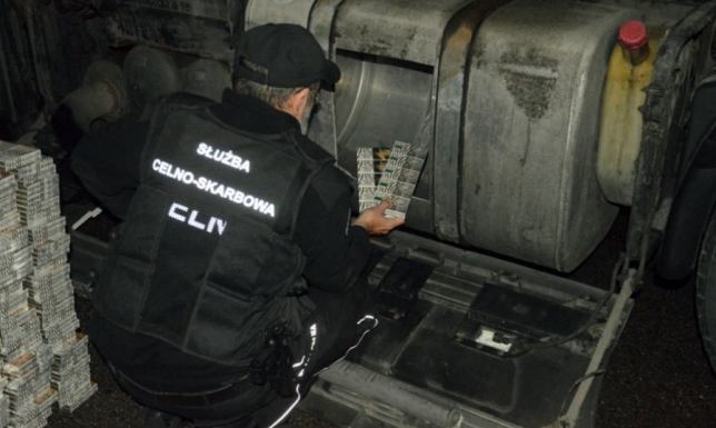 Białoruskie papierosy w Budzisku