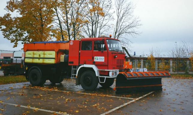 Zima Suwałki Zarząd Dróg i Zieleni