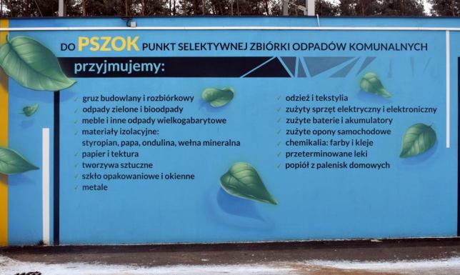 Mobilny Punkt Selektywnego Zbierania Odpadów Komunalnych