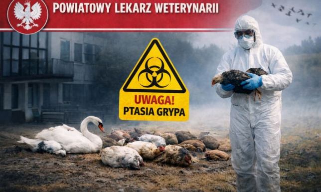Powiatowy Lekarz Weterynarii w Suwałkach wydał rozporządzenie
