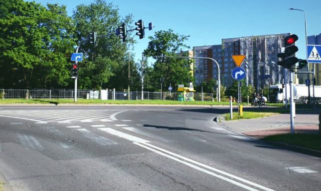 Rusza przebudowa skrzyżowania Pułaskiego - Kowalskiego Przebudowa skrzyżowania ulic Kazimierza Pułaskiego i Alfreda Wierusza Kowalskiego