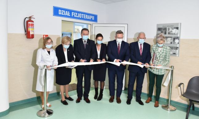 Oficjalne otwarcie zmodernizowanego Działu i Poradni Rehabilitacyjnej