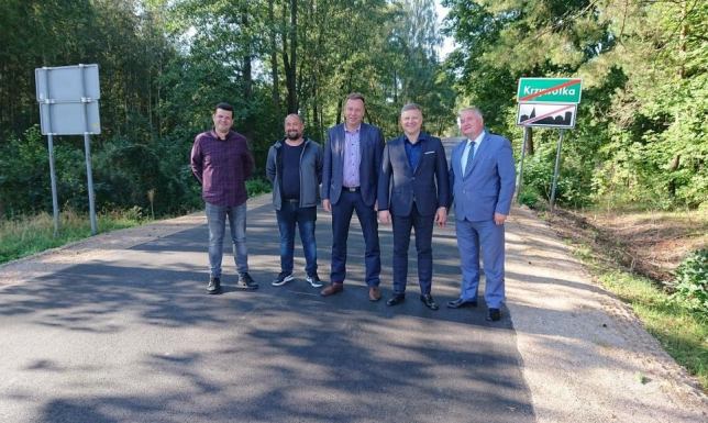 Remont drogi z Jeleniewa do Becejł