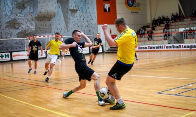 V kolejka RESO Suwałki Football League w hali OSiR