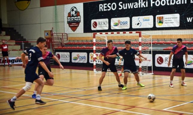 RESO Suwałki Football League w hali OSiR